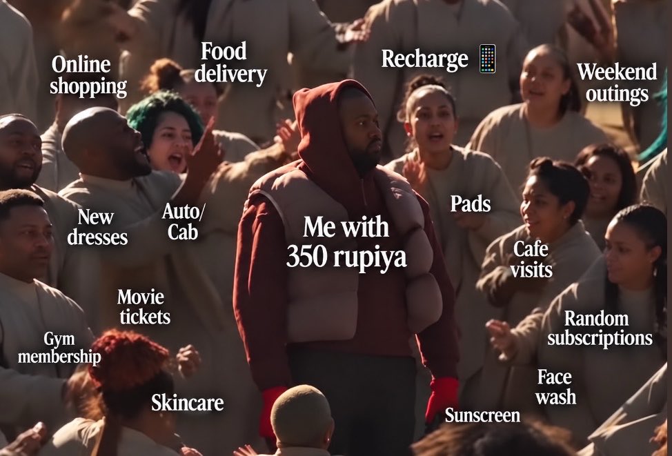 Supriyashrivxst's tweet photo. My financial situation rn 😔 https://t.co/g5ZI9ENPbl