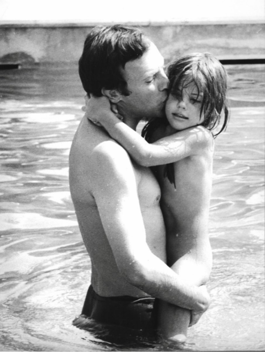 Eyp3258's tweet photo. My dear Jean-Louis Trintignant and his Marie, photographed by me in Rome in the summer of 1967. Jean-Louis was filming Giulio Questi’s The Death Laid an Egg, and the production rented him a villa with a pool on the Appian Way. https://t.co/4JP1Xkx1xZ