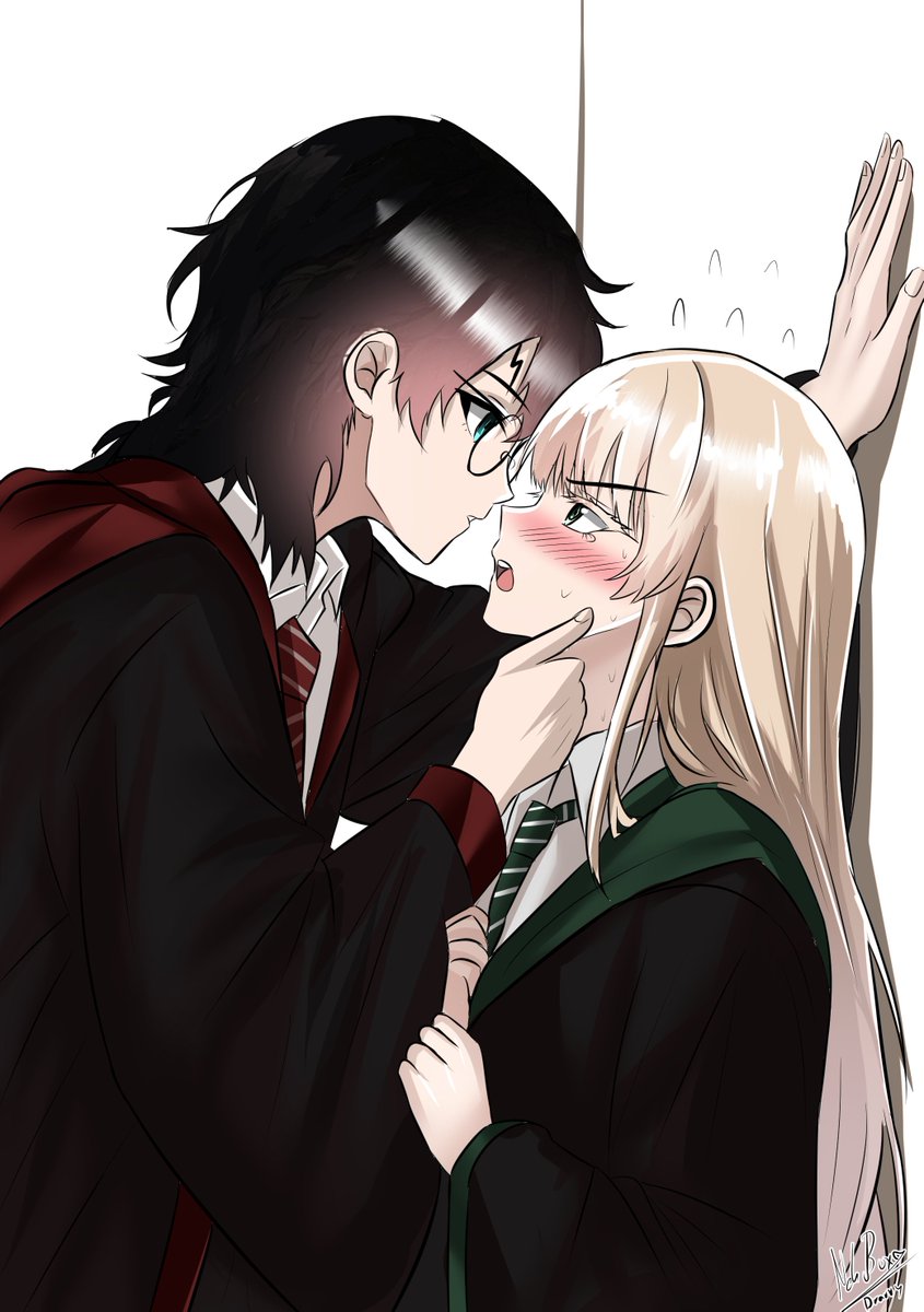 Nekoboxv2's tweet photo. S...Shut up Potter!!! my father will hear about this!!! #dmhp #drarry #malfoy https://t.co/bbFGK2yLqd