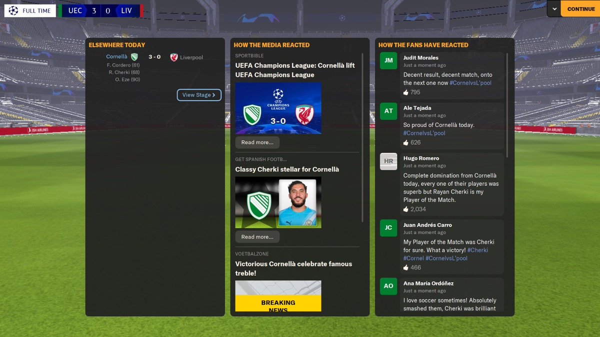 theculedude's tweet photo. Won the 2031 Champions League with Lionel Messi's 5th division club UE Cornella 🔥😍 https://t.co/p4hcNJpQk3