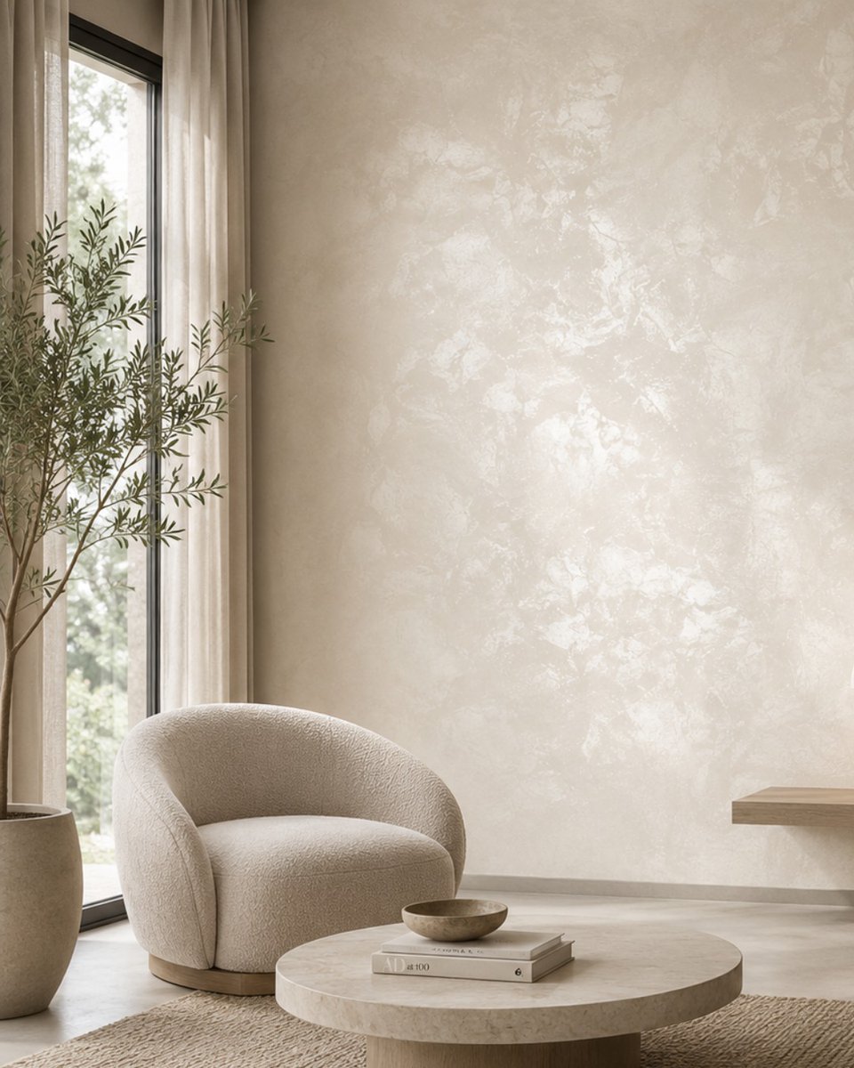 JuliaLanes's tweet photo. DAYMUR

The softness of velvet. The elegance of light. A decorative finish with delicate pearlescent reflections, designed for refined, contemporary interiors. https://t.co/KBp2WgkMq5