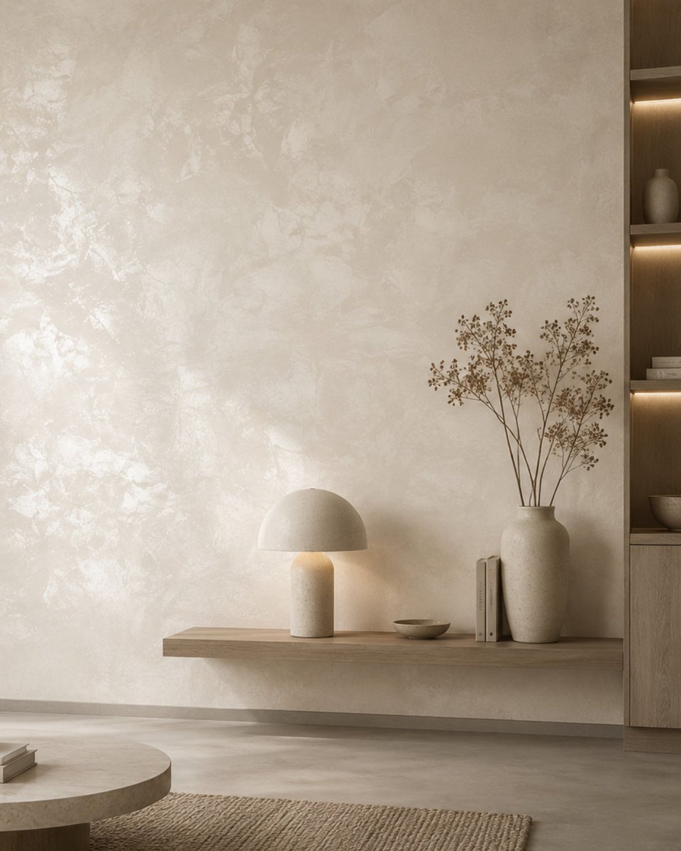 JuliaLanes's tweet photo. DAYMUR

The softness of velvet. The elegance of light. A decorative finish with delicate pearlescent reflections, designed for refined, contemporary interiors. https://t.co/KBp2WgkMq5