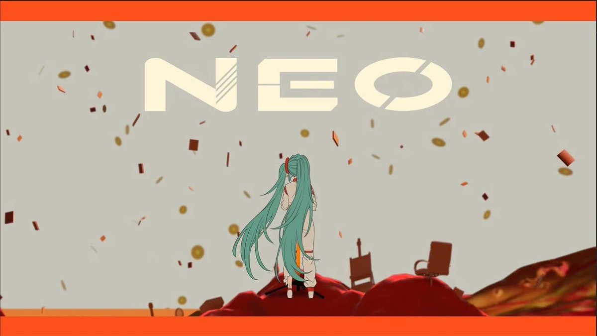 vocabdays's tweet photo. 🧡 2023/10/01 @ 20:00 JST 🩵

Happy 3rd birthday to NEO by Jin!  じん様の「NEO」3周年おめでとう！

VOX: 初音ミク (Hatsune Miku)
YT: https://t.co/S8Uh2AWSkn
NND: https://t.co/NLxPCDv5JH https://t.co/AeYhlvPDvq