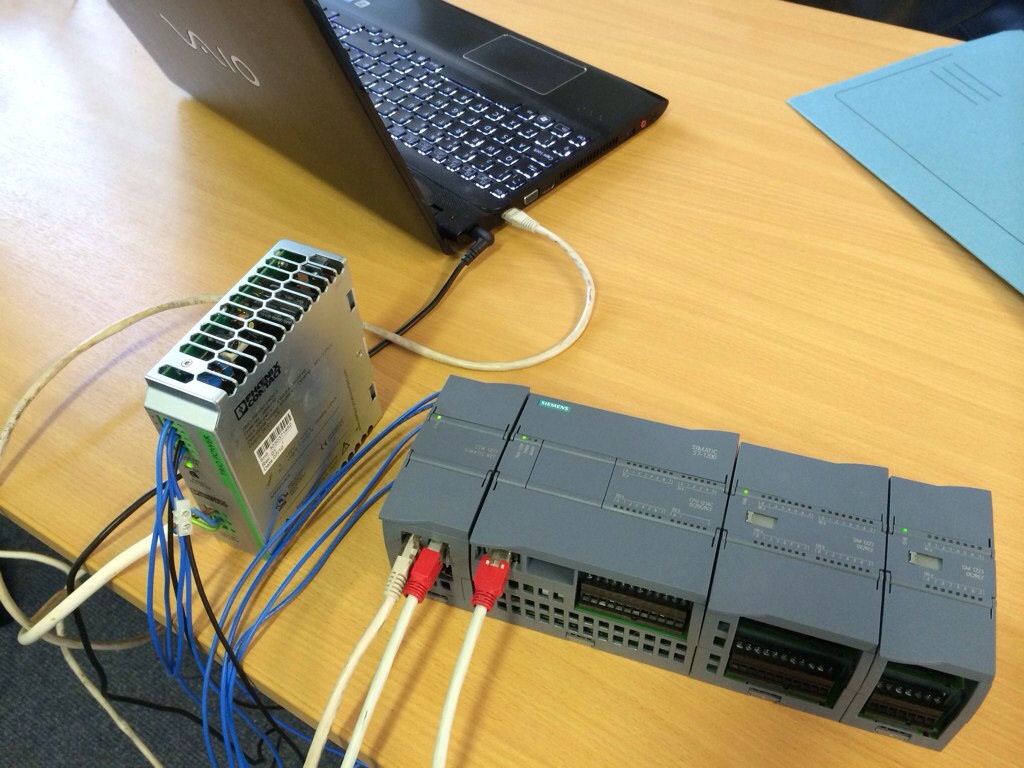 AcquireControl's tweet photo. Bench testing PLC code is a great way of trying out new elements and functionality within the code. It allows PLC Programming to be carried out by the programmer away from live automation and often the pressures that go with it.
#Automation
#ControlSystems
#PLCProgrammer https://t.co/LEBmkw3YS7