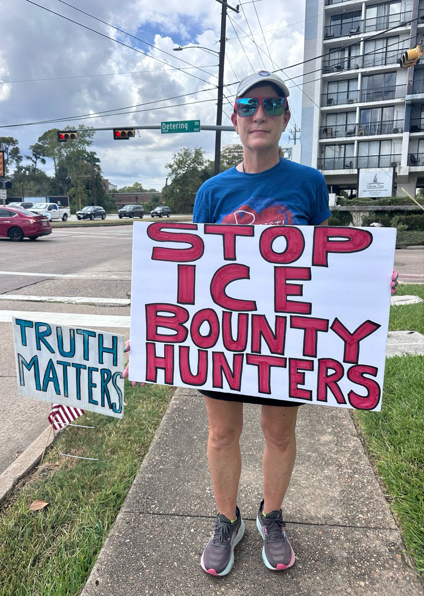 ciaobird's tweet photo. ✅ Week 503 of the John Cornyn Houston Office Protest✌️🇺🇸 💙💪
September 29, 2026
#TuesdaysAtCornyns
#SilenceIsNotAnOption
#Democracy
#WhyIMarch
#GoodTrouble
#Houston
Join us next time!
Tuesdays,11:30-1, at coward/complicit Senator John Cornyn’s Houston office, 5300 Memorial Dr https://t.co/yauell7Q57