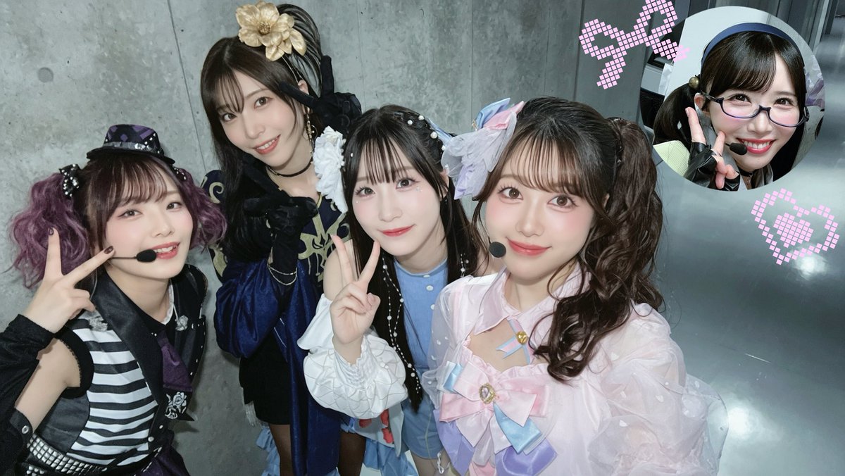 Carin_Official's tweet photo. #シャニマスソロライブMSP 🎤

大切で、愉快な仲間たち😏💓 https://t.co/bjoQ491RRb