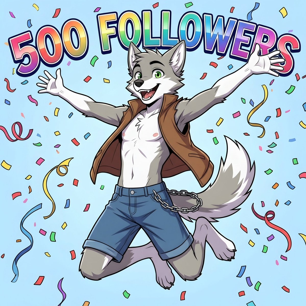 TheChipsNSFW's tweet photo. Thank you everyone, we hit 500 followers today 💥✨🎉🎊 https://t.co/J3kHszyA3O
