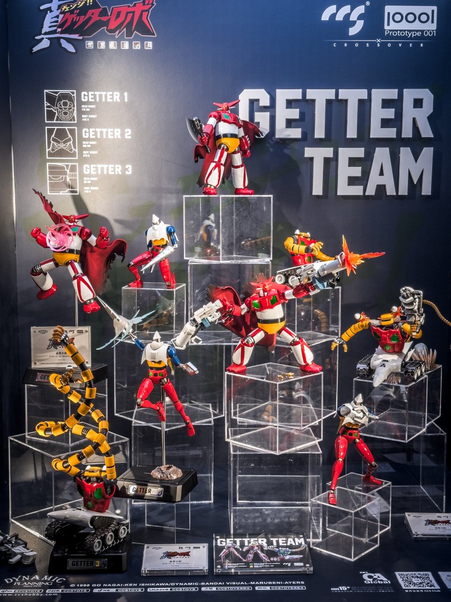 PassionXFun's tweet photo. CCS Toys x P001 Getter Team on display at Animation Star City Guangzhou 
Source: 剑立一真)
#CCSToys #新ゲッターロボ #真ゲッター1 #getter #合金 #真盖塔1 #三一萬能俠 #肥仔三一萬能俠 #蓋塔1號機 #P001 #动漫星城 #BlacksmithSeries #ccstoys
https://t.co/iUjzvWvoaN https://t.co/fTX2lhURfy