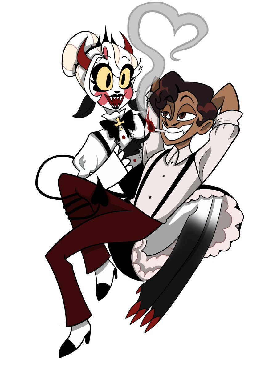 angelofthebat's tweet photo. Go my hetslop 
#charlastor #radiobelle #hazbinhotel https://t.co/cQ7iLgwY6P