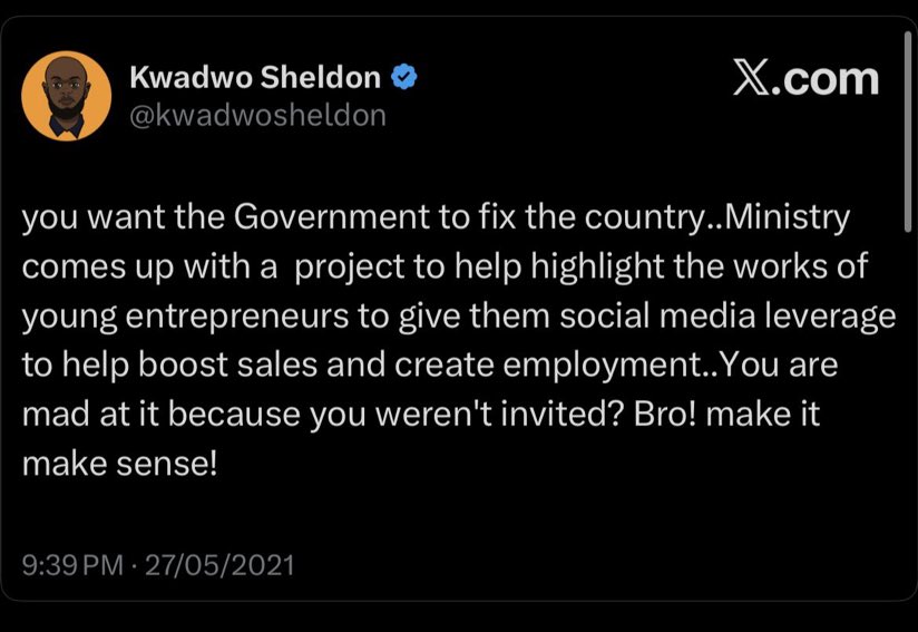 AhenkanEnoch's tweet photo. In this world, everything is about interest o https://t.co/HJIXXaqKOr