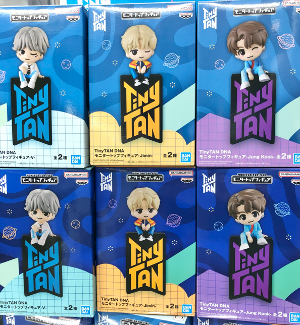 GiGO_Isesaki's tweet photo. 💙景品情報💙

【TinyTAN DNA モニタートップフィギュア】

V、Jimin、Jung Kookのフィギュアが入荷いたしました！
全メンバー揃えたい可愛さ💕

＃TinyTAN ＃GiGO ＃GiGOスマーク伊勢崎 https://t.co/7pBsc31Ada