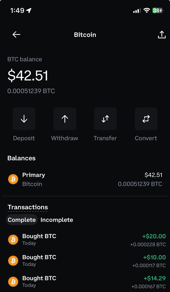 DivPathPro's tweet photo. Bought some bitcoin:native https://t.co/8cU7TmCFnl