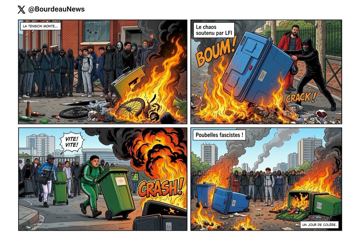 BourdeauNews's tweet photo. 🇫🇷🔥 Faut-il condamner financièrement les parents des lycéens délinquants et les priver de toutes prestations sociales ?

🅰️. Oui
🅱️. Non https://t.co/te2eBn5XFV
