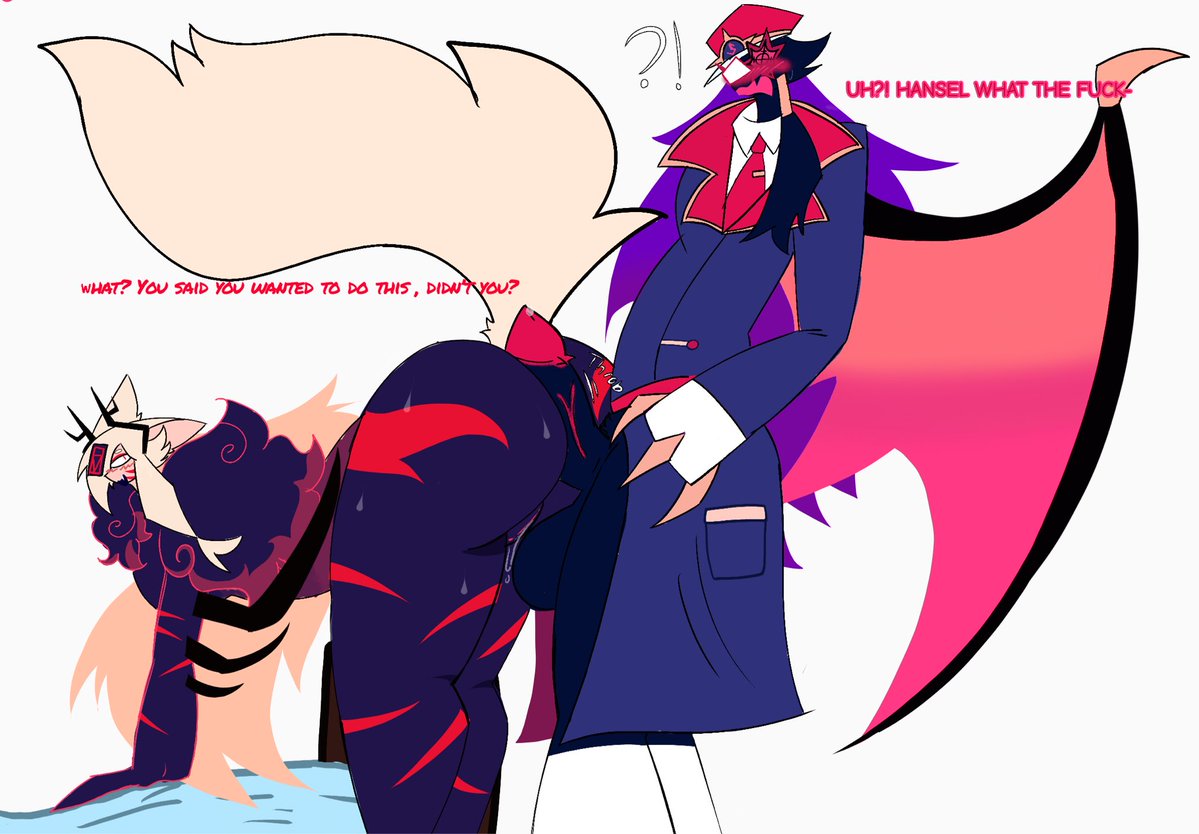 Ilovebarrel's tweet photo. (Repost cus I forgot Hansel’s shoulder spikes) 

#Edgyverse #theenigmaverse #nsfw #nsfwtwt #fper34 https://t.co/IyReiNUARg