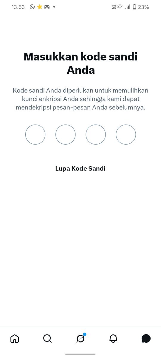 itszalfancy's tweet photo. dm sekarang gini kah? aku lupa kalo pernah buat kode inii pliss kalo reset kode bakal ke reset juga yaa dm nya? https://t.co/a52dSar7FR