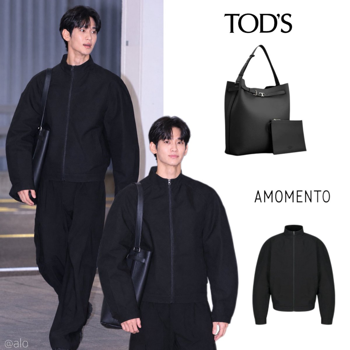 KKKKKKi216's tweet photo. #KimSooHyun  
 20260930韩国仁川出发→菲律宾马尼拉
包包｜TOD'S 
外套｜AMOMENTO https://t.co/dZ2CjIM5Fs