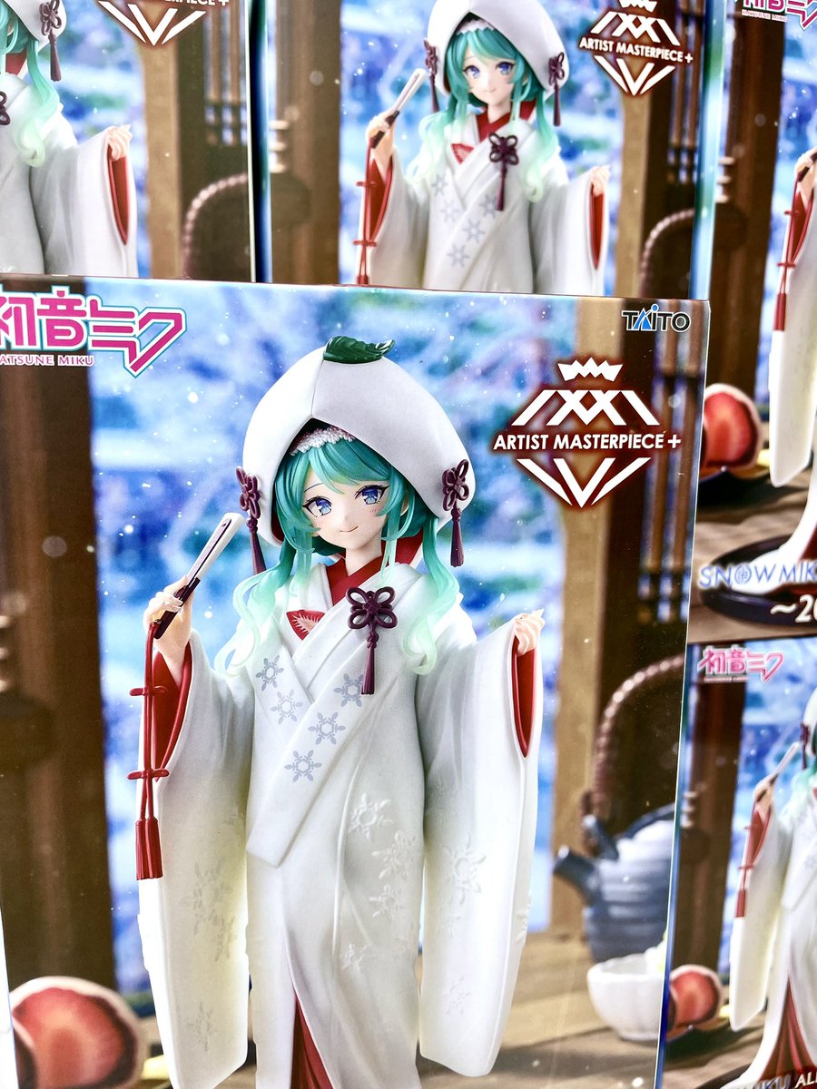 motte_nirasaki's tweet photo. 🩷👾入荷のお知らせ👾🩷
本日より登場のフィギュアです❕
全て展開開始しておりますのでぜひご来店ください𓆩 ❤︎ 𓆪

#もってきーなNIRASAKI #プライズ #初音ミク #着せ恋 #喜多川海夢 #十六夜ありさ #ToLoveる #黒咲芽亜 https://t.co/6ppABs5Qb1