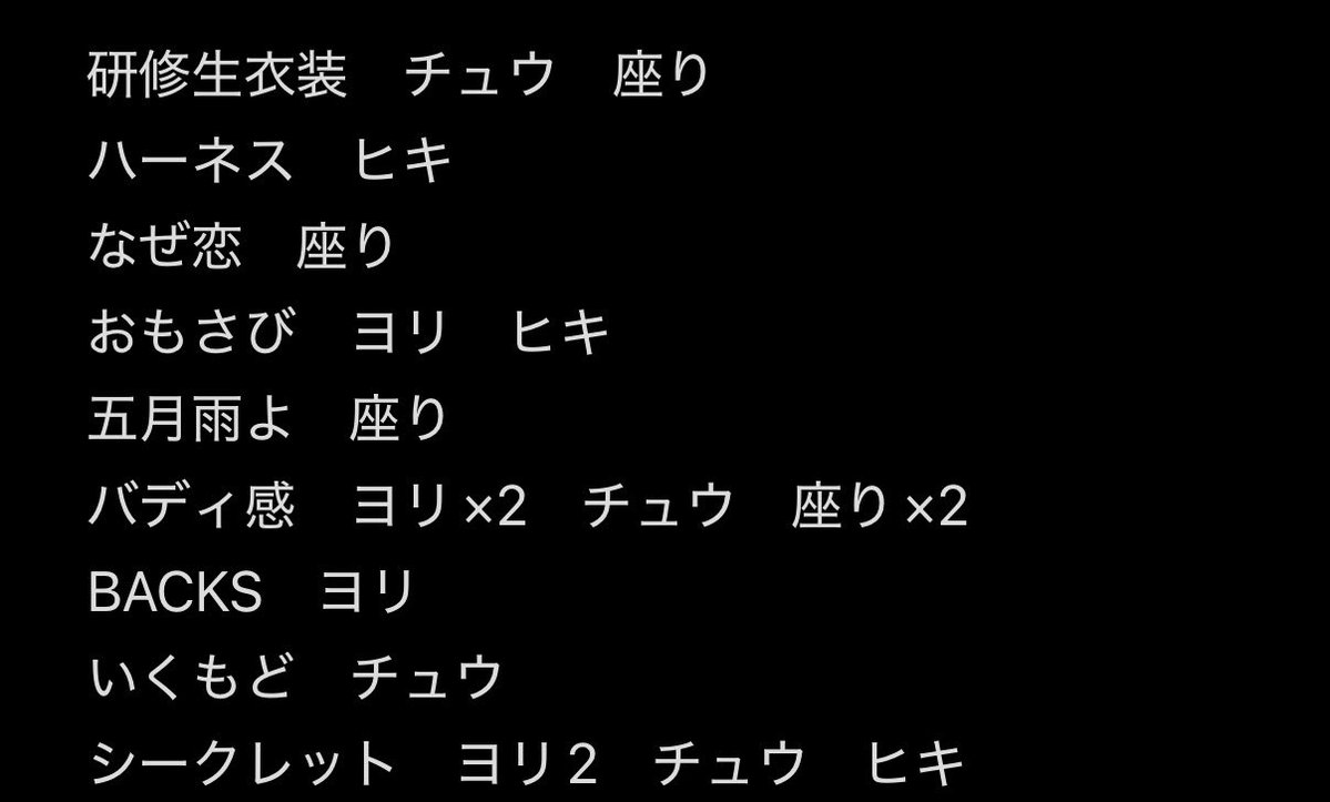 ribe_kiramari's tweet photo. 15th BACKS LIVE　生写真　交換
櫻坂46　BACKS　トレ　

【求】1枚目
【譲】2枚目

本日現地トレ希望です。
こちらダイバーシティーで雨宿りしておりますので、来ていただける方優先で対応させていただきたいです。
よろしくお願いします🙇‍♂️ https://t.co/4GxdfWFqYg