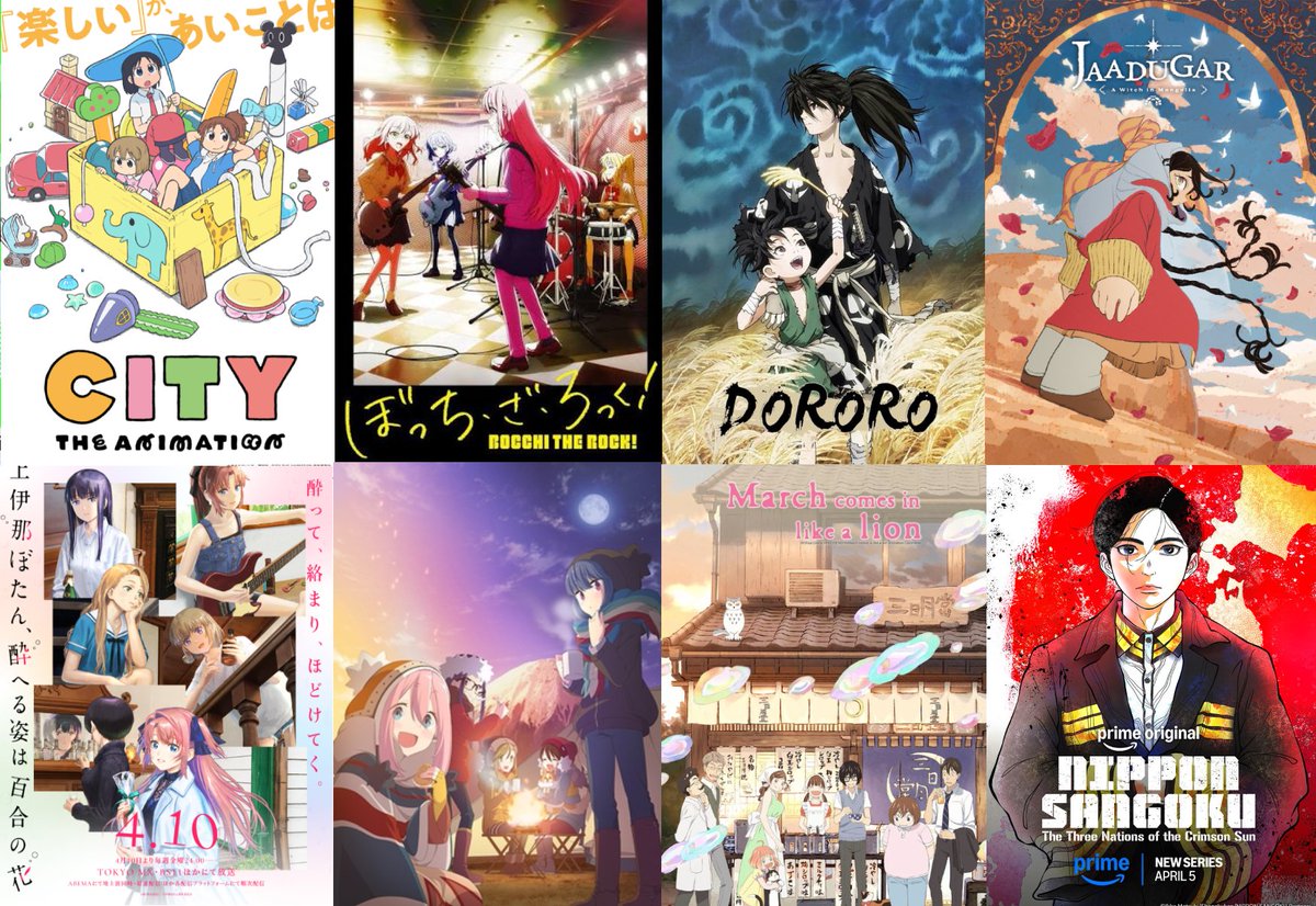 Faith49ersgamer's tweet photo. “They add zero added value.” The shows like City, Bocchi the Rock, Dororo, and Jaadugar, etc. prove your post to be wrong https://t.co/OPKOuYXkde