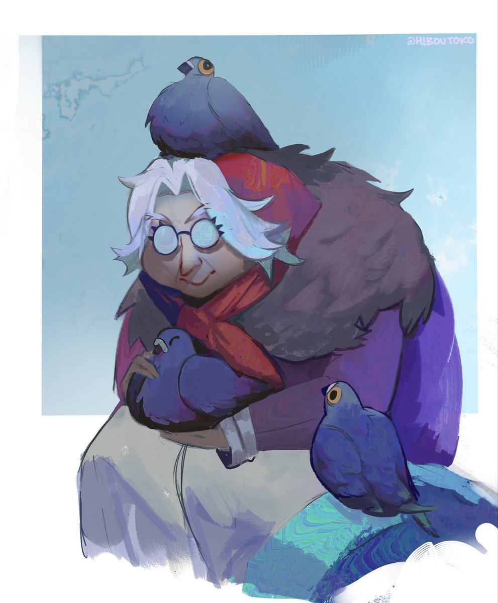 hiboutoko's tweet photo. i love the fat chud pigeon #deadlock #deadlockart https://t.co/POKtSNItDz