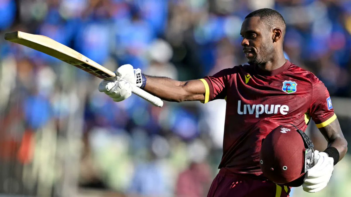 tryb_all's tweet photo. 🚨 Big blow for West Indies

Justin Greaves, who made a maiden ODI hundred (101 off 108) in the 1st ODI, is ruled out of today's game in Guwahati with a calf injury 🤕

He hurt it while batting in Thiruvananthapuram and needed treatment several times during the innings, but carried on to reach his century.

❌ Out: 2nd ODI
❓ Doubtful: 3rd ODI (3 Oct)
🔄 Sherfane Rutherford likely to return to the XI
Can West Indies level the series without him? 🤔
#INDvWI #JustinGreaves #WestIndiesCricket

Image Courtesy - AFP/Getty Images