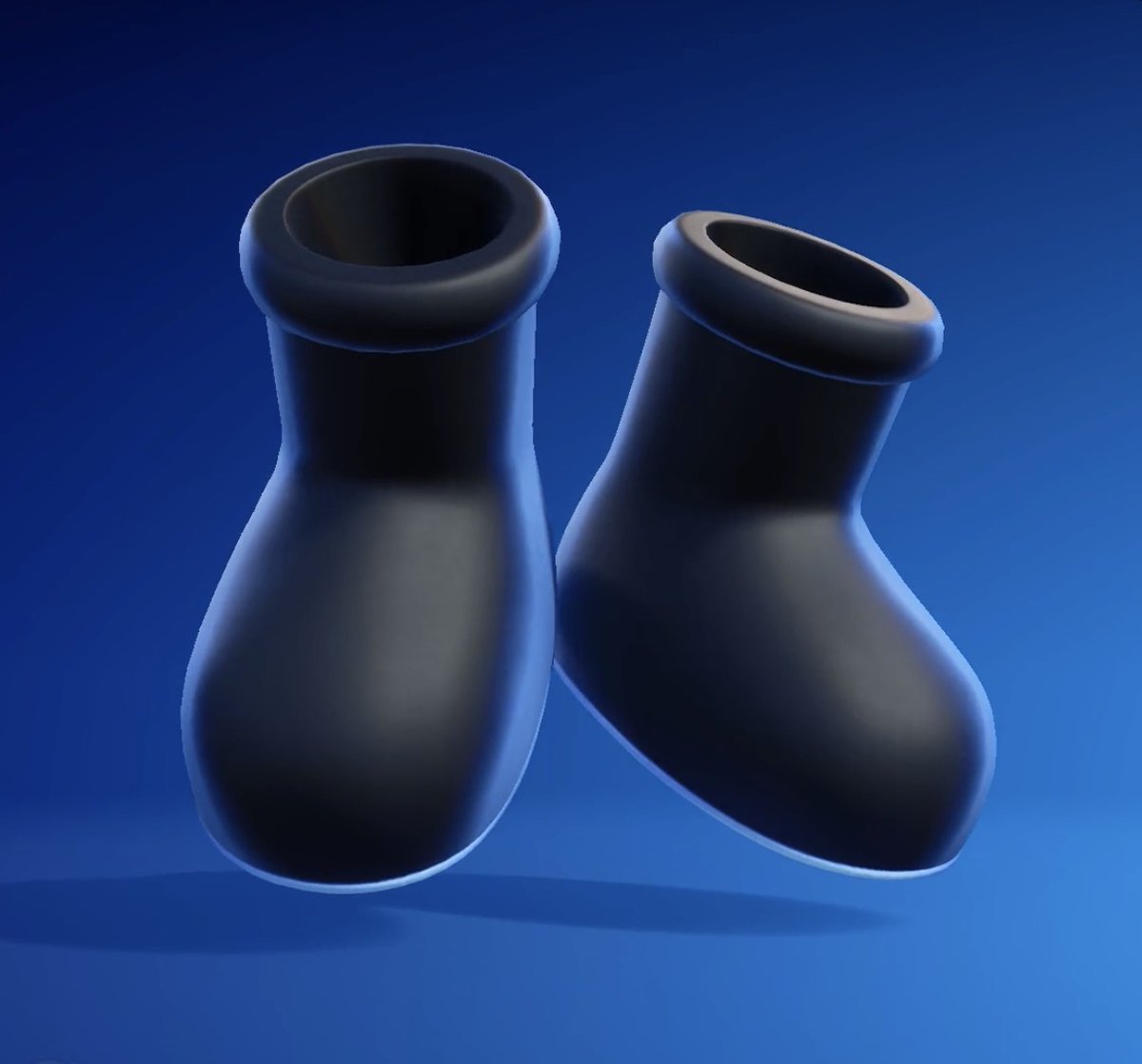 Fort416406's tweet photo. Almost October which means 1 FULL YEAR since the MSCHF Boots released in Fortnite.

 Do you think Epic is gonna drop them back in the shop for the anniversary this year? https://t.co/D4T8oJ8iZZ