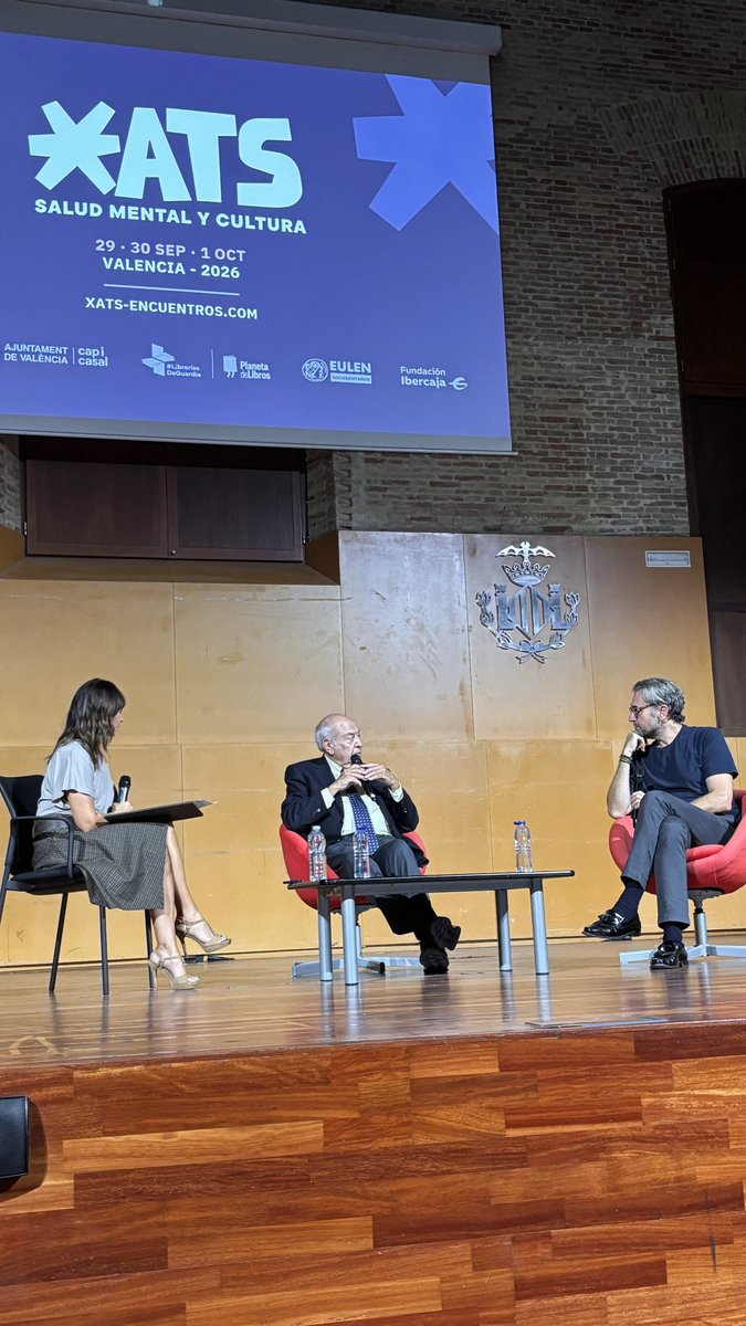 CuadernosP's tweet photo. Asistimos a las jornadas #Xats del @AjuntamentVLC  dedicadas a la salud mental, una iniciativa impulsada desde la Concejalía de Servicios Sociales bajo el lema “Sentir, crecer y sanar” @ClaraCastello_ #JAMarina @maximohuerta https://t.co/HbySYkDbAY