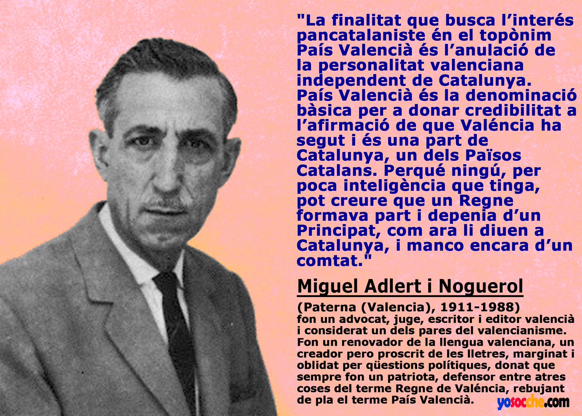 yosocche's tweet photo. @EFE_CValenciana Que el pancatalanisme use el 9 d'octubre, dia de tots els valencians i valencianes, per a fer política rància antivalenciana es deu prohibir.
#CatalàForaDelColege 
#CatalanistesForaDeLoRegne
#StopAdoctrinament
#StopFascismeCatalà
#LlenguaValencianaRACV
#NormesdElPuig https://t.co/kQS1xLgbkc