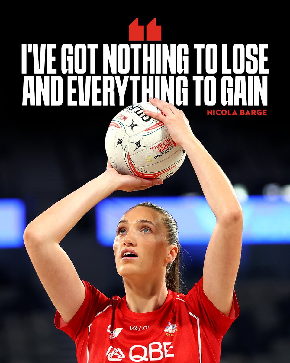 SuperNetball's tweet photo. 20-year-old goal shooter Nicola Barge is ready for another year with the Swifts. 

Hear from Nic ➡️ https://t.co/5BLtsh9uZe https://t.co/2DmGZiH6HH