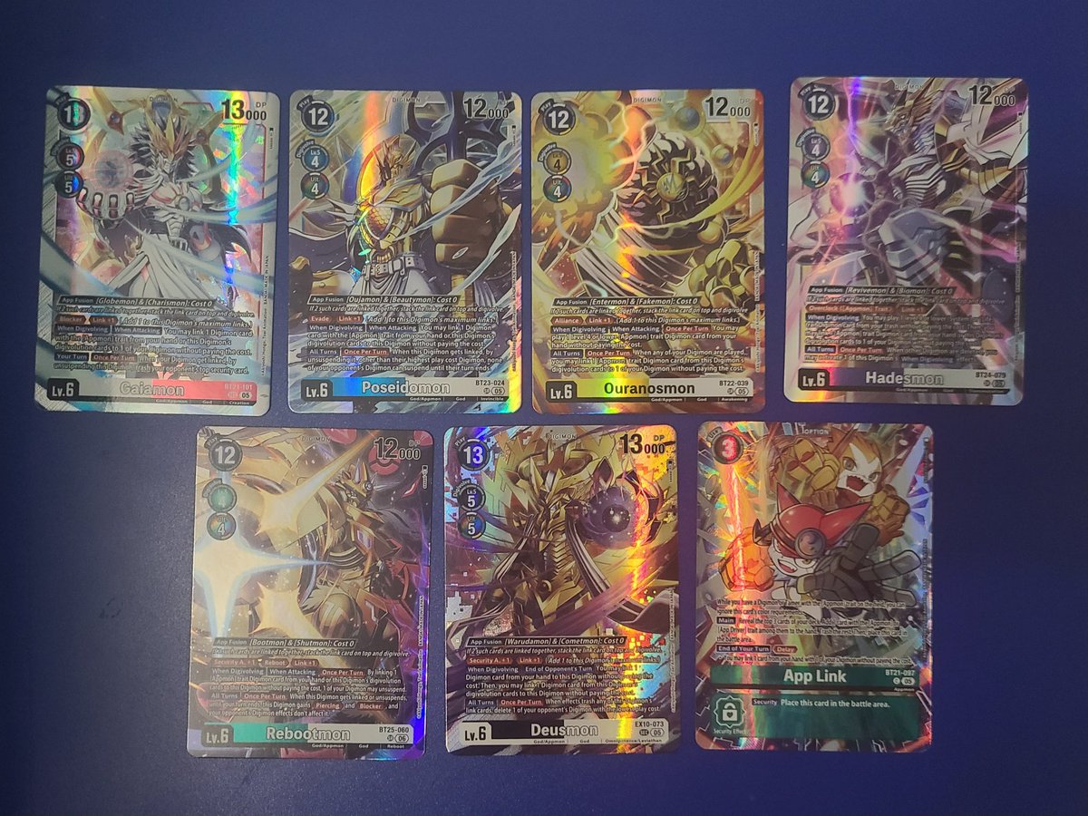DigitalMaeMae's tweet photo. Happy 10th Anniversary, Appmon!!! I only watched it for the first time 4 years ago, but I've loved it ever since. It's so special to me and always will be. Here's my collection so far. I hope to continue to grow it!!
#Appmon #アプモン https://t.co/onQO6jn4l6