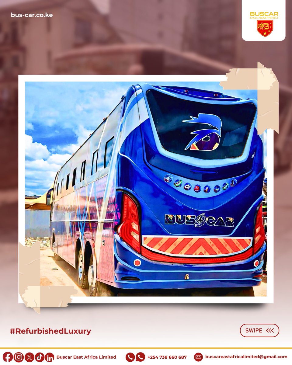 Buscar_EA's tweet photo. #FreshLook #FirstClassVibes #RefurbishedBus #BuscarEastAfrica #EagleAboveTheRest https://t.co/fDy0jYFrY3