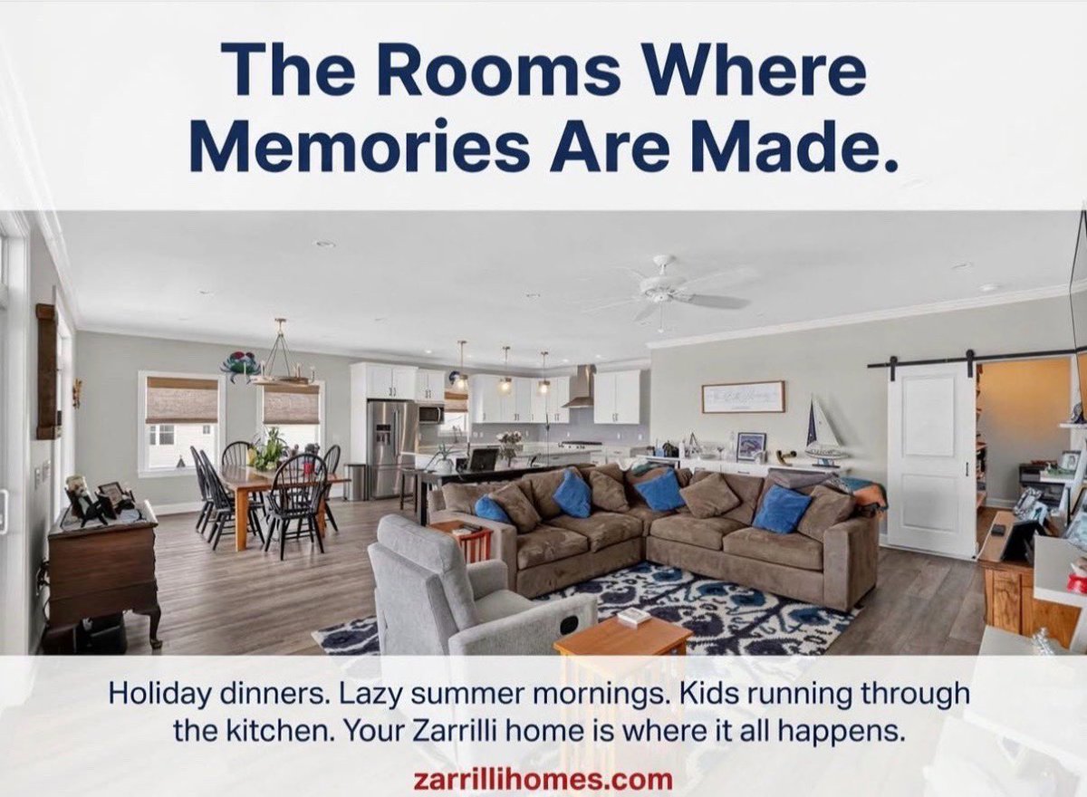 ZarrilliHomes's tweet photo. At Zarrilli Homes, every interior is designed with those moments in mind.
anthony@zarrillihomes.com | https://t.co/oqG2jgmi9R
#ZarrilliHomes #HomeInterior #FamilyMemories #CustomHome #ShoreLife #JerseyShore #DreamHome #CoastalInterior https://t.co/82Zhy74h4o