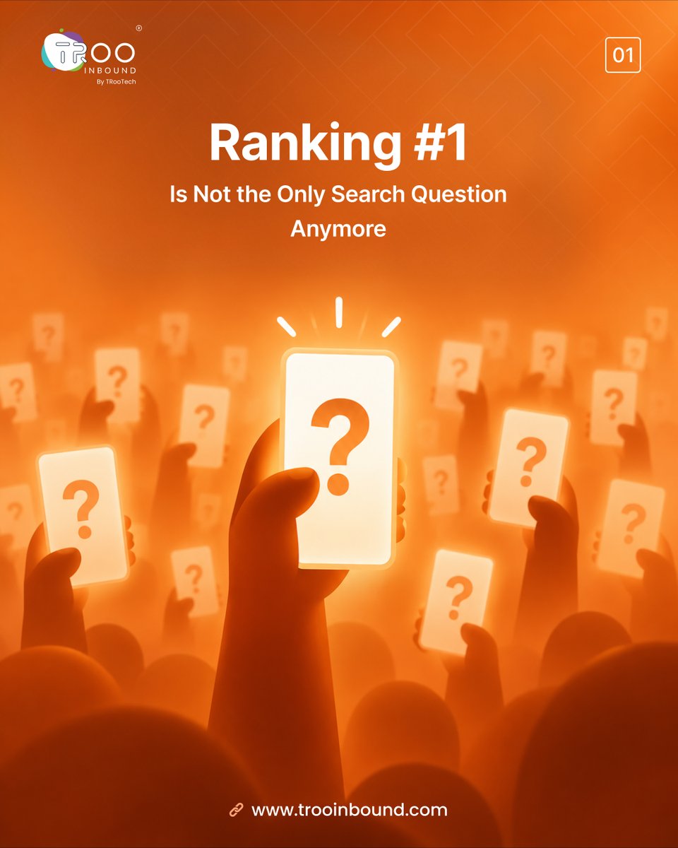 trooinbound's tweet photo. Search is changing, and so is visibility.
Brands now need to show up across search engines and AI answer platforms with clear, credible, and useful content.

The question is no longer just “Where do we rank?” but “Where does our brand show up?”
#TRooInbound #SEO #AEO #GEO #AISEO https://t.co/pODGI669TN