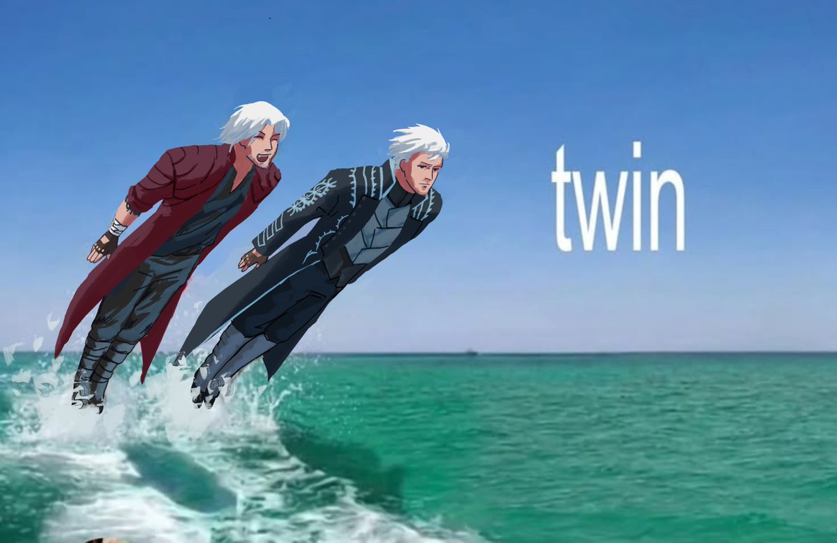 T3mp0rv_2608's tweet photo. #dante &amp; #vergil https://t.co/gzssdyYHaF