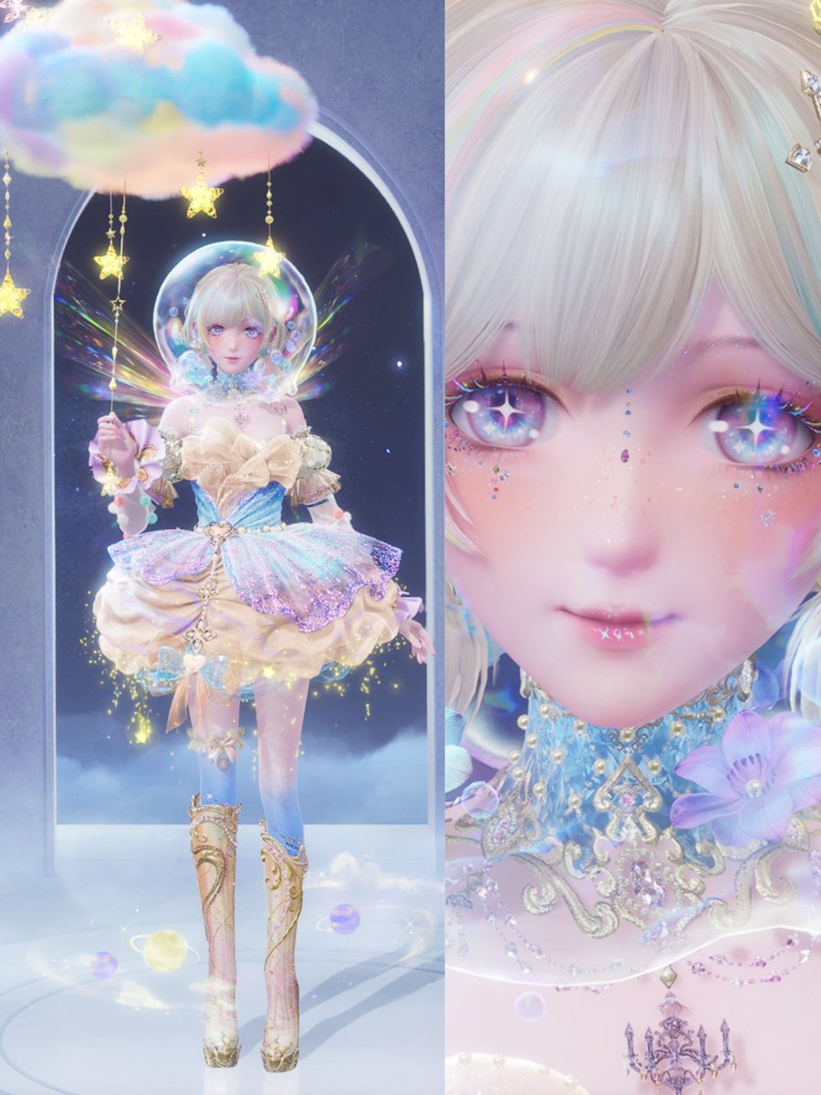 seawithoutstars's tweet photo. Space cloud girl for more space exploration! 🚀✨️ https://t.co/3vwbnFmgdj