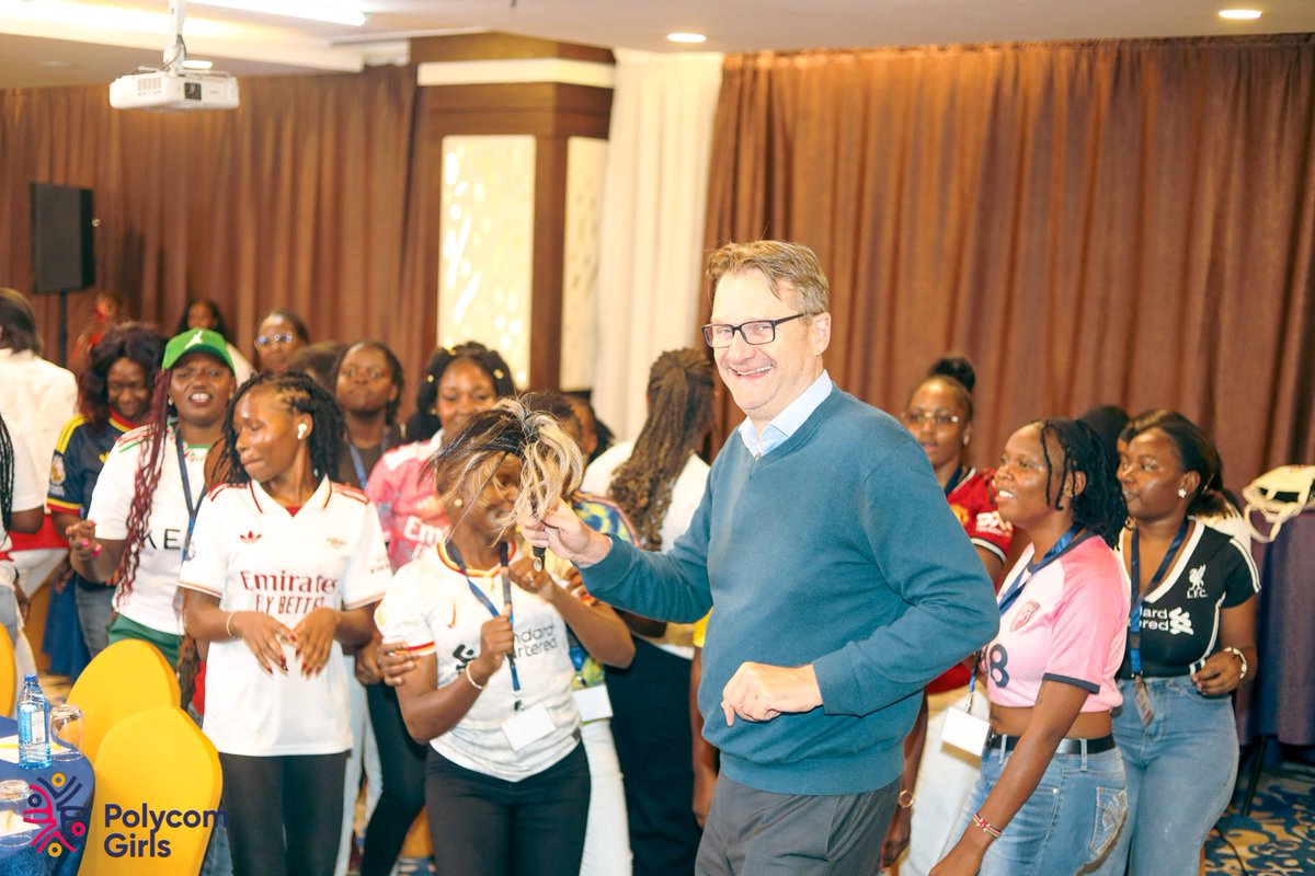polycomdev's tweet photo. During the 6th Edition of the Girls Assembly, Henk Jan Bakker, Ambassador of the Netherlands to Kenya, urged emerging Young leaders to remain open to opinions that differ from their own.

“A good leader is open to other opinions and other voices,” Bakker said. https://t.co/LFx2ywSYGE