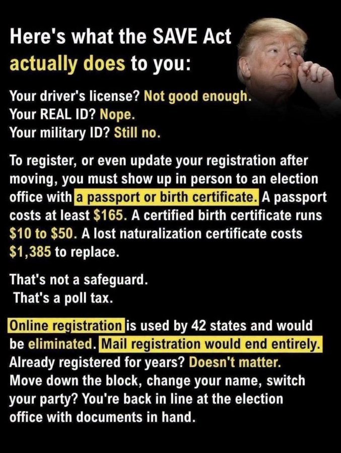 NotAChump4TRUMP's tweet photo. @commonsens77 @SenEricSchmitt Your hatred of democracy &amp; your stupidity are unforgivable. https://t.co/Q3Vt3CZmuk