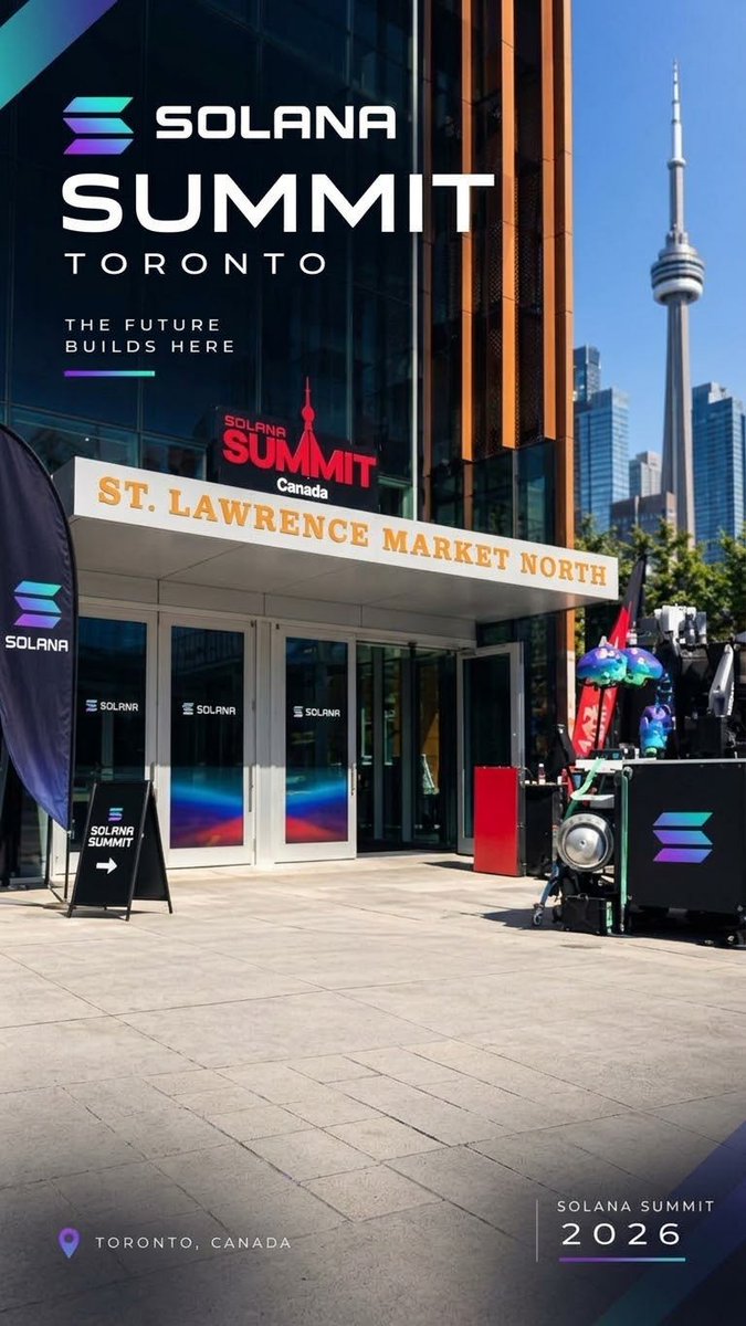 djilali011's tweet photo. From virtual connections to real world impact at Solana Summit Canada 
​Nothing beats gathering with the developers and creators who are actively defining the ecosystem. Big things are coming
Thanks to SNS ambassador 
@gabedotsol
@SuperteamCAN
 for bringing everyone together https://t.co/QG0H2B8ojy