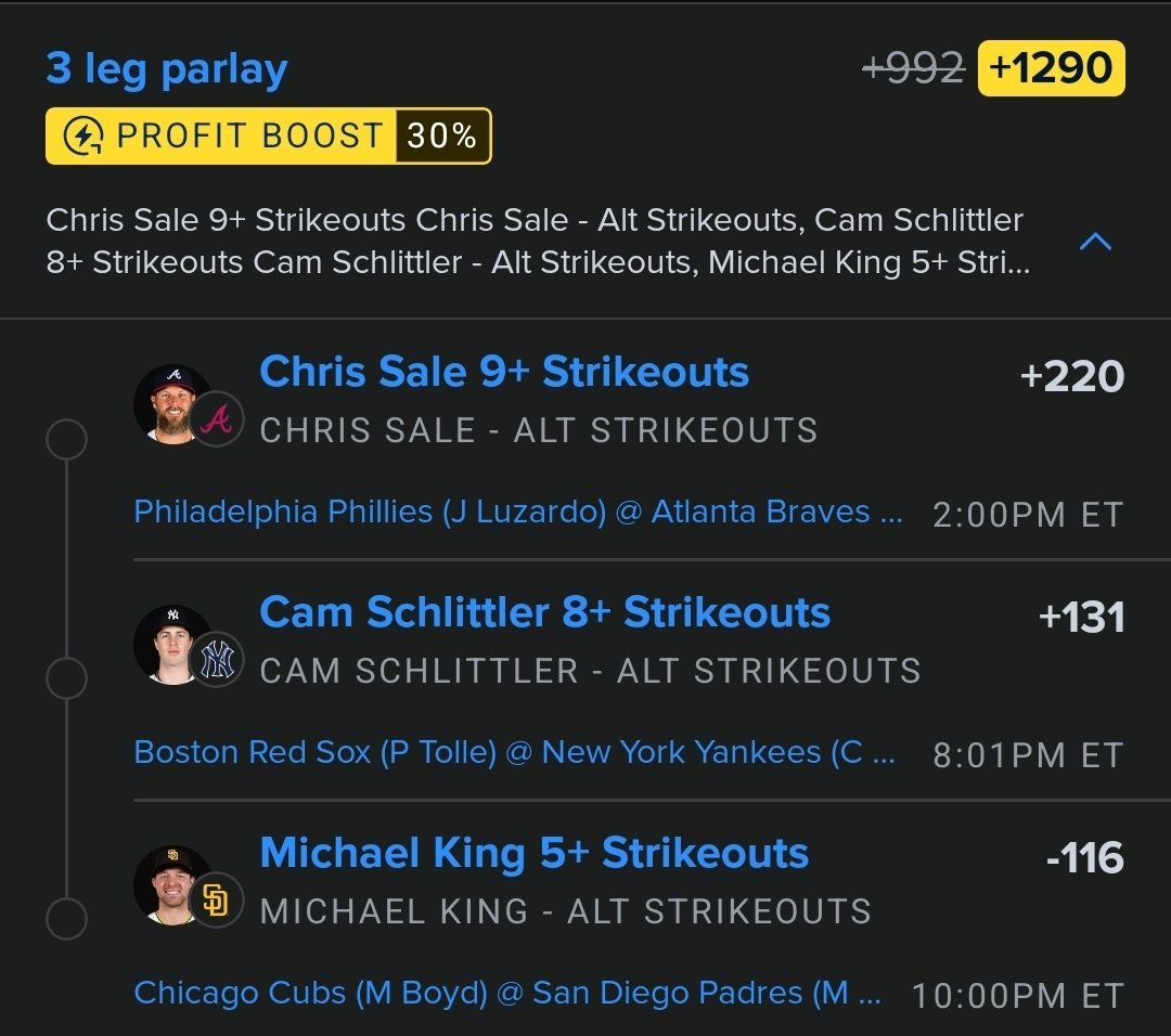 RNatlia's tweet photo. 🚨 BANNNNGGGG!!! 🤩🤩🤩
INSANE 3-LEG MLB CASH! ⚾️💰
💵 $400.00 ➜ $40,720.00
Another monster hit for the Discord! 🔥
Congrats to everyone who tailed! ✅
❤️ Drop a like & join the movement! 🔗👇👇
https://t.co/Soh5JKAOhW
@Playbook #MLBTwitter #NFL https://t.co/9gJ25AWoF5