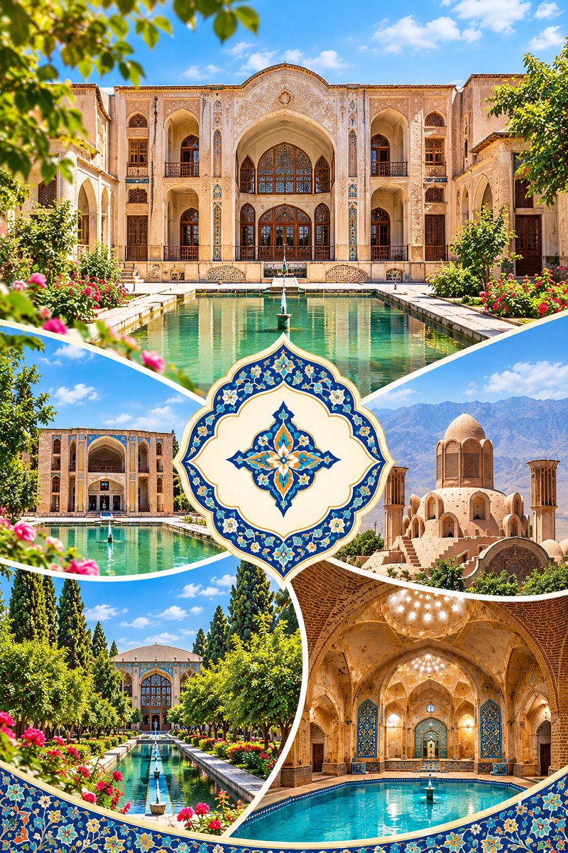 VisitIran3's tweet photo. Discover #Kashan,
a city of history, art & roses.
#ایران، #کاشان https://t.co/xpNkVZZM84