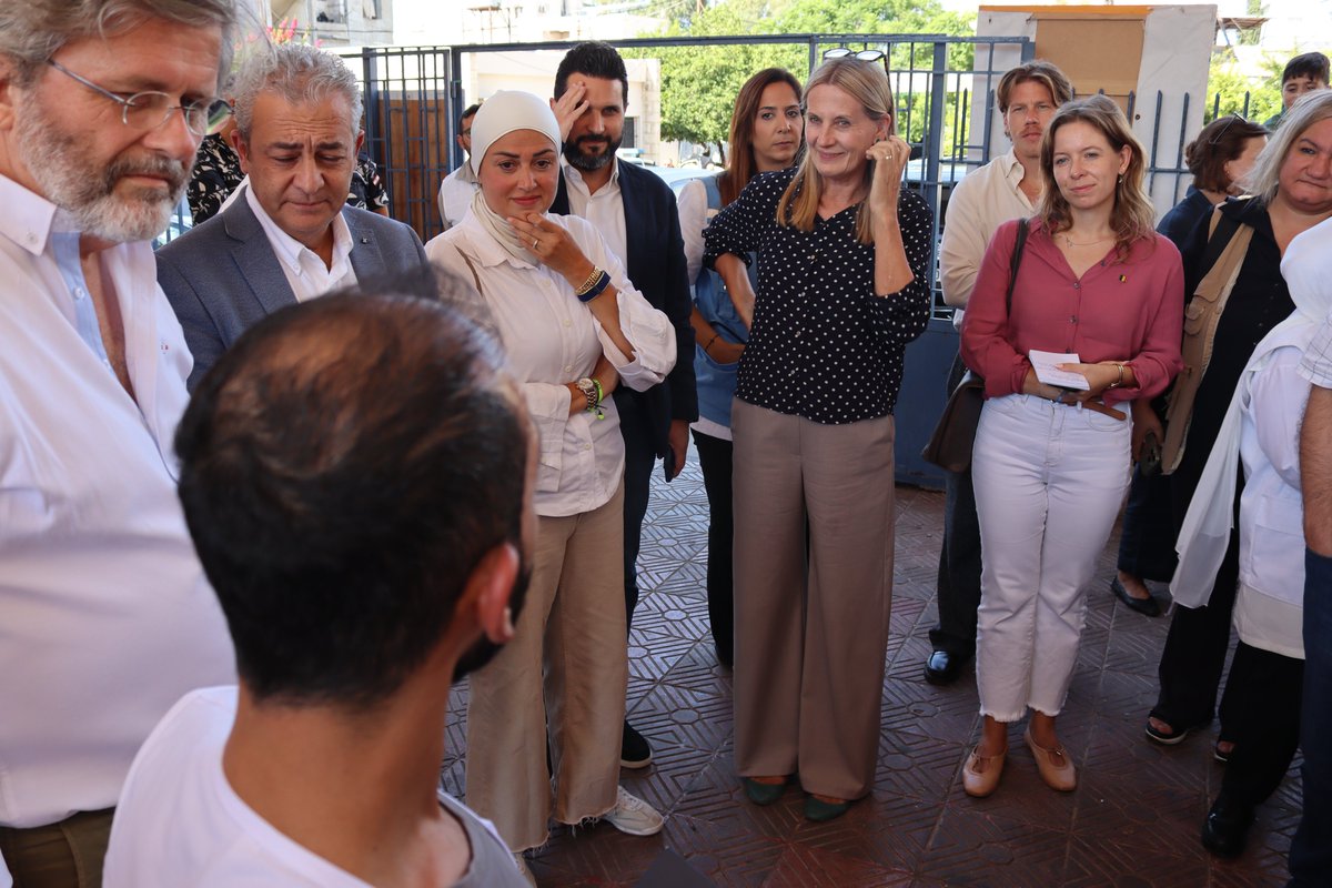 OCHALebanon's tweet photo. 1/4 In Tyre and Saida 🇱🇧, alongside @BelgiumLebanon 🇧🇪, @NorwayinLeb_Syr 🇳🇴, @EmbEspanaLibano 🇪🇸 and @SwedenInLebanon 🇸🇪, we met with people whose lives have been affected by the conflict, with many facing displacement, lost livelihoods and damaged infrastructure. https://t.co/C9xuV3CstO