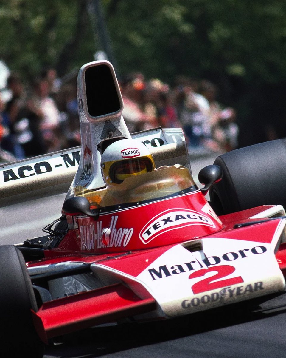 F1History1950's tweet photo. Remembering Jochen Mass, born #OnThisDay 30 September 1946 in Cologne, won once in 102 Formula 1 starts between 1973 and 1982. He made his F1 debut with Surtees and later moved to McLaren in 1975, where he played the role of an excellent No. 2 to Emerson Fittipaldi, winning the 1975 Spanish Grand Prix. However, his prominence declined when James Hunt joined McLaren in 1976, as he could not match Hunt’s pace. After stints with ATS and Arrows and a year off in 1981, Mass returned for an uncompetitive season with March in 1982. He then focused on sports cars, winning Le Mans in 1989. Mass later mentored young talents, including Michael Schumacher, before retiring in 1991.

He sadly died on 4 May 2025 due to complications from a stroke that he suffered in February of the same year. He was 78.

#f1 #formula1