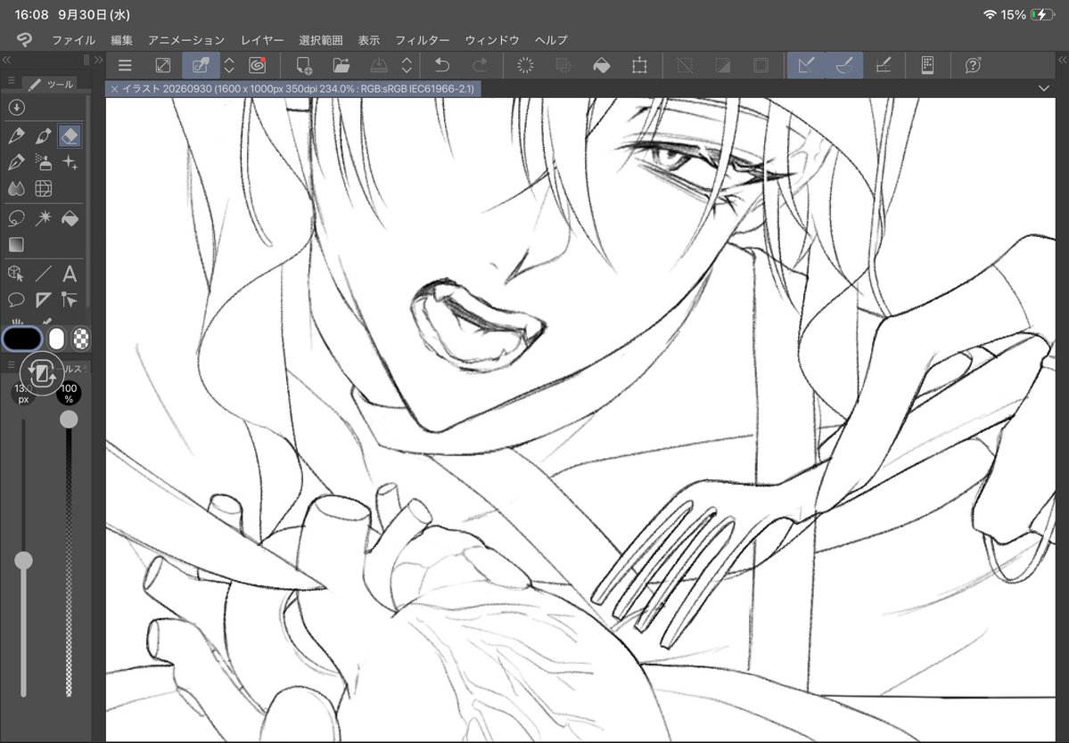 a_la_mode222's tweet photo. 作画コストが高すぎるぜちるくんよ、、、 https://t.co/90Z4HZBx1Z