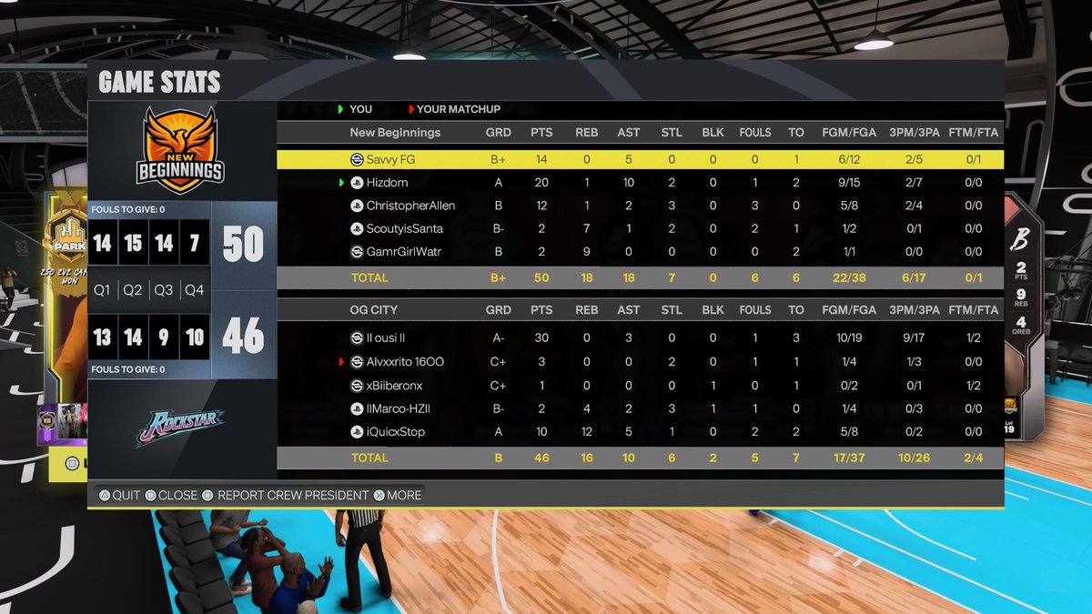 NewBeginningsX_'s tweet photo. Ggs to these teams as we 🧹 through the @HOFLeague2K ovn

@Savvy_FG 
@Hizdomm 
@YojoChris 
@ScoutyNx 
@billakillabilla https://t.co/sm71XFEBsP