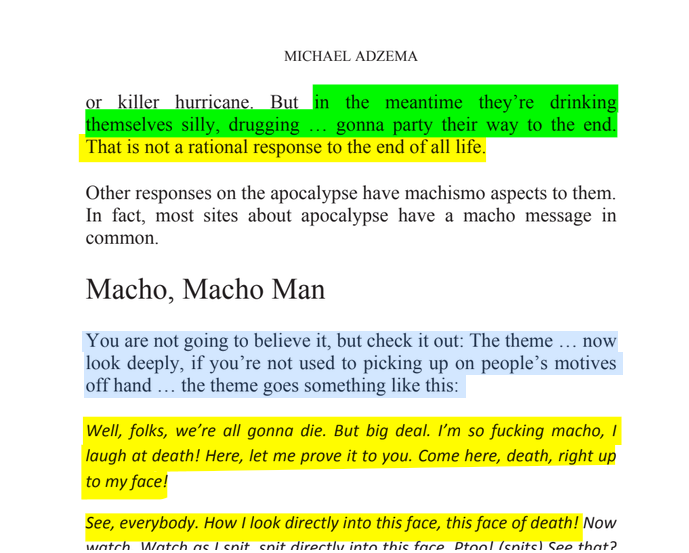 sillymickel's tweet photo. *APOCALYPSE EMERGENCY: Love's Wake-Up Call* (2013) by Michael Adzema. Ch 3, p. 36
🧵Click panel below for Thread, complete book
or, for kindle: https://t.co/qIc8F0LL4x
🧵👇 💡📚💙 #AE 🌡️ #ApocalypseEmergency ☢️ #AECH3 📖3 #TruthWarriors ❕ #psychology ☮️ #Climate 🔥🌍 #Existential😱 #EndTimes ⏰⛔ #RainbowWarriors 🦋 #thanatos 🧟♂️ #eros 🌈 #FBR 🧑🤝🧑 #resist✊