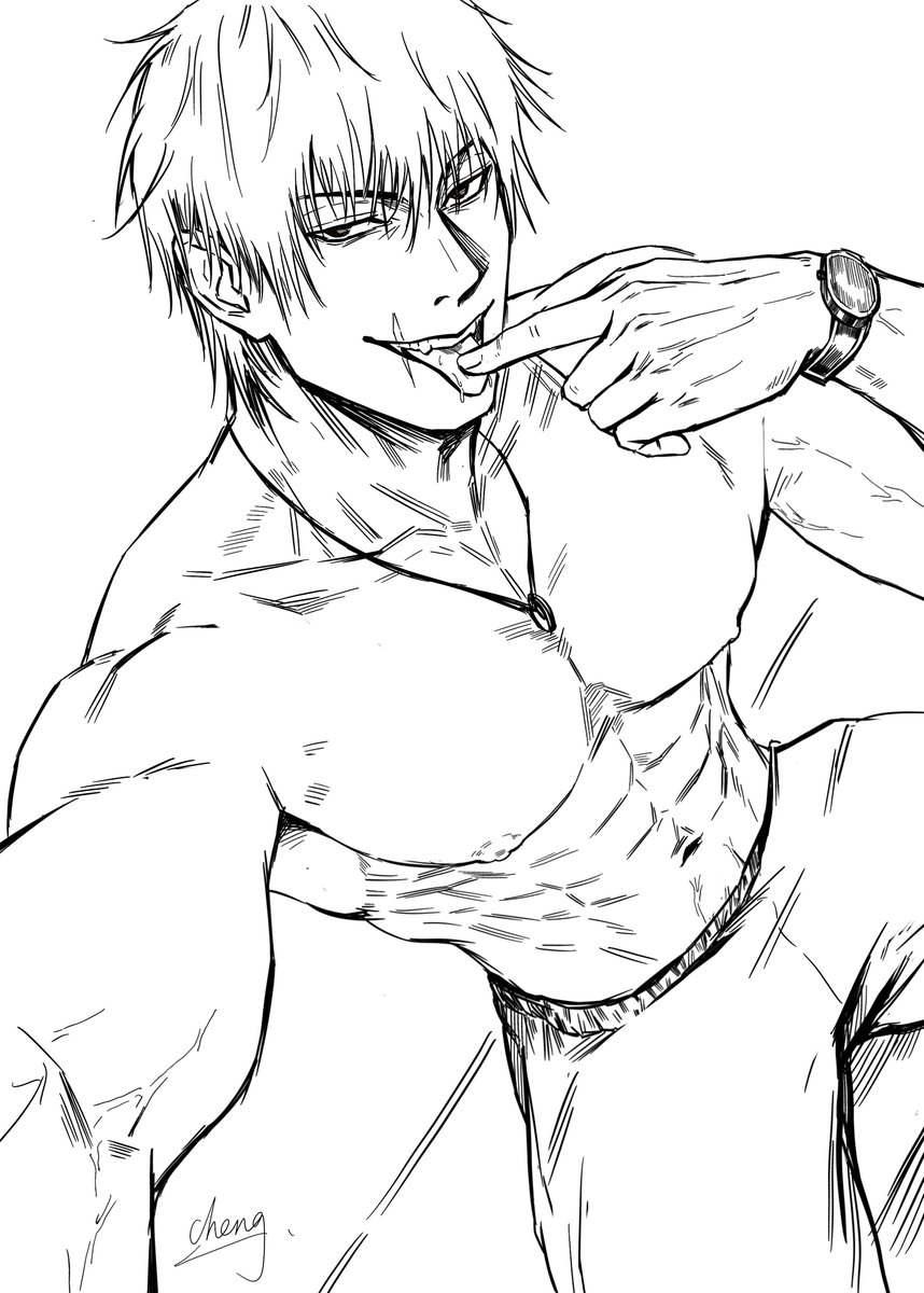 233xu8j's tweet photo. 伏黑甚尔
#伏黑甚爾 #板绘 #成男 #TojiFushiguro https://t.co/4rwF3gq0iq