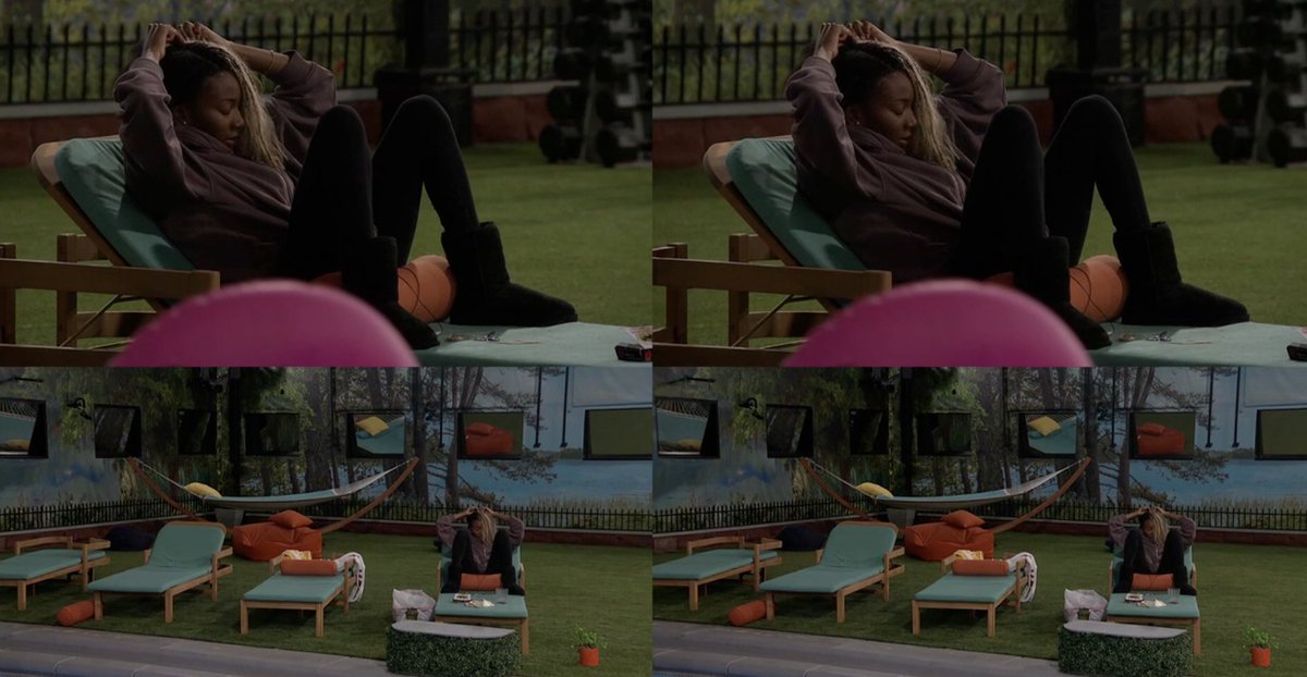 BenBast96's tweet photo. 🚨 Taylor rehearsing her speech (hard to hear but caught some of it): #BB28

🎤 "I didn't float, I fought. I controlled narratives and perceptions."

🎤 "I played this game with honesty, and integrity. I never sold out my allies."

🎤 Talks about how she will bring up that Devens tried to intimidate her into bringing him, but didn't listen.

🎤 Also talks about taking out all the icons, no regrets, etc.