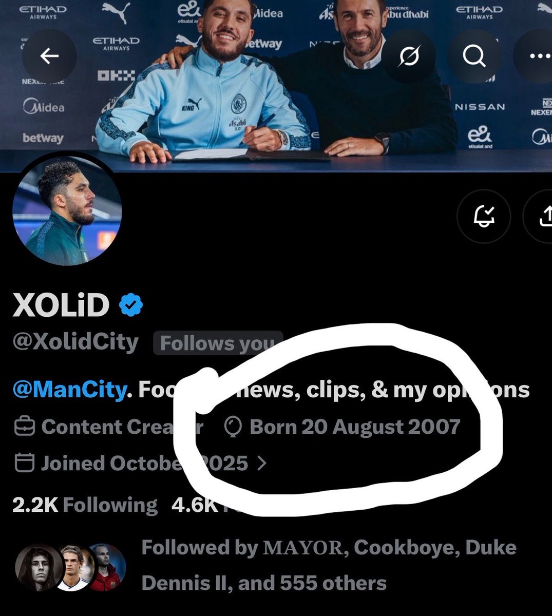 Grandsoncr7's tweet photo. “I’ve been a Manchester city fan since 1982” 😭😭 https://t.co/HmPsbRHhtk