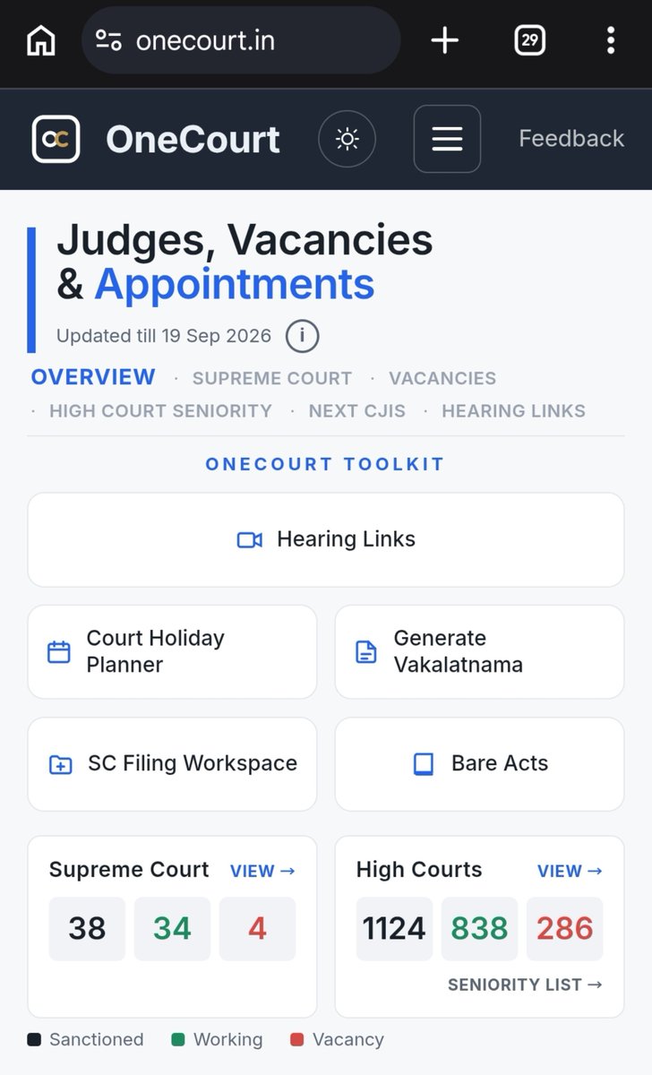 OneCourtin's tweet photo. Redesigned the mobile homepage for an easier access to the important pages.

New tools: We've added a few new tools. Please check them from the burger menu item on top right (mobile) https://t.co/kW0pGbtycr