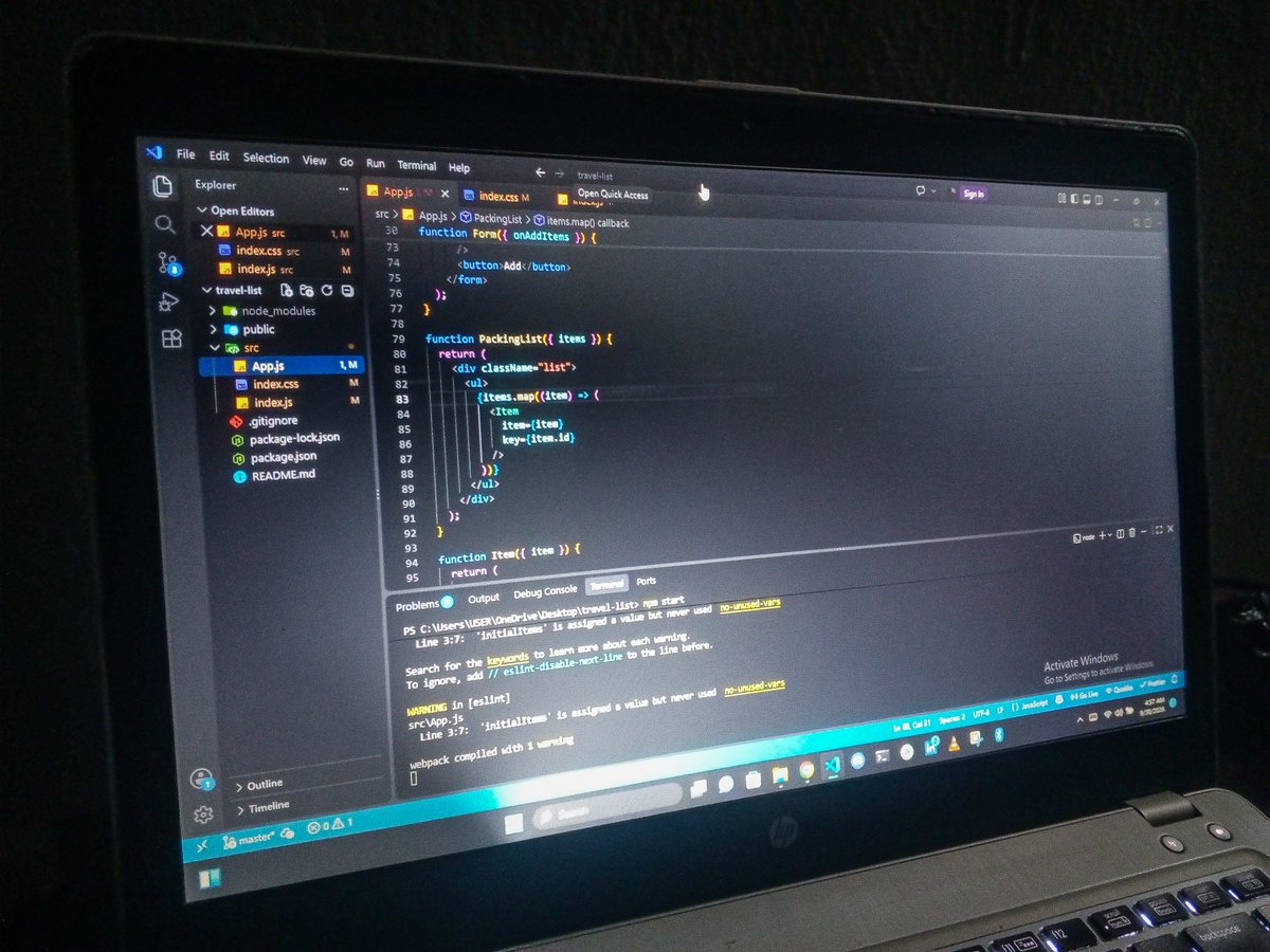 dawn_chukwuma's tweet photo. GM Guys 😎☀️

Another day to keep building, learning, and improving. 🧑‍💻🚀

I’m still learning React ⚛️. What about you?

What are you building or learning today? 👀🔥 https://t.co/j5MeXPyxYv